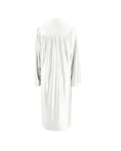 shiny-white-choir-robe