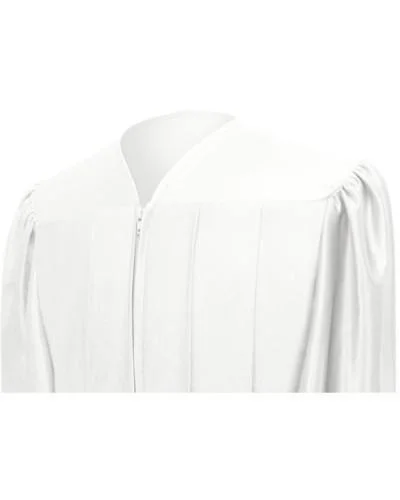 shiny-white-choir-robe