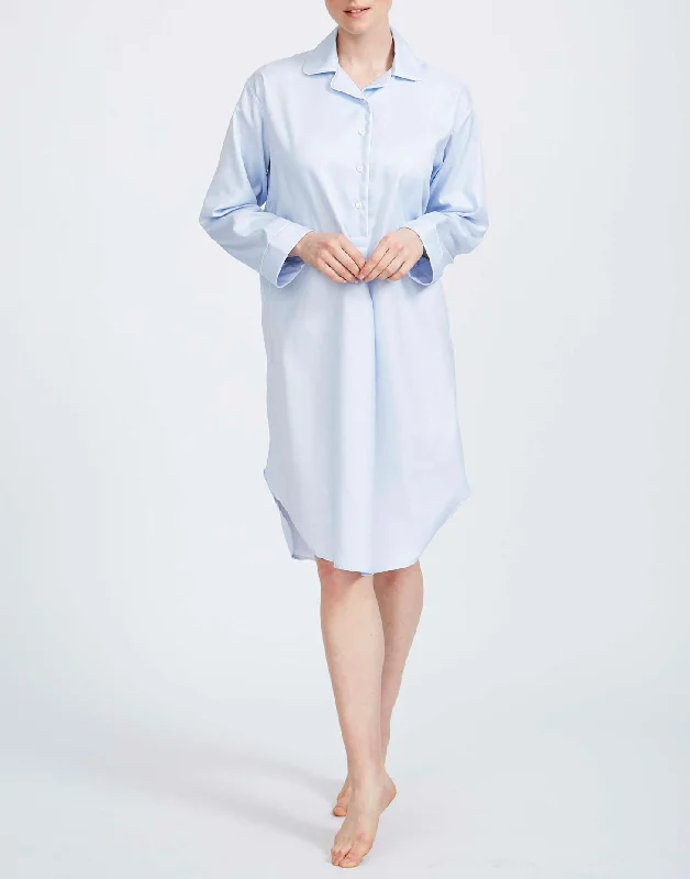 womens-pearl-blue-herringbone-nightshirt