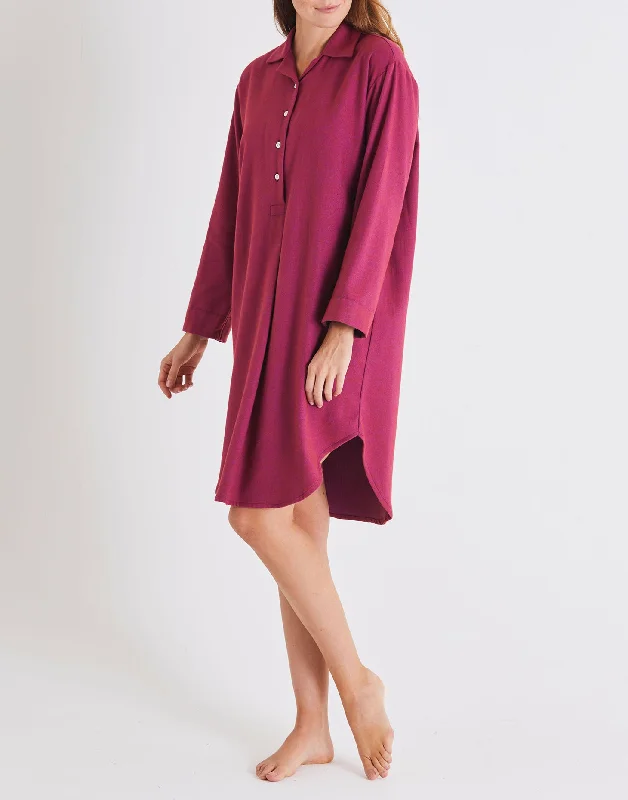 womens-rioja-herringbone-brushed-cotton-nightshirt