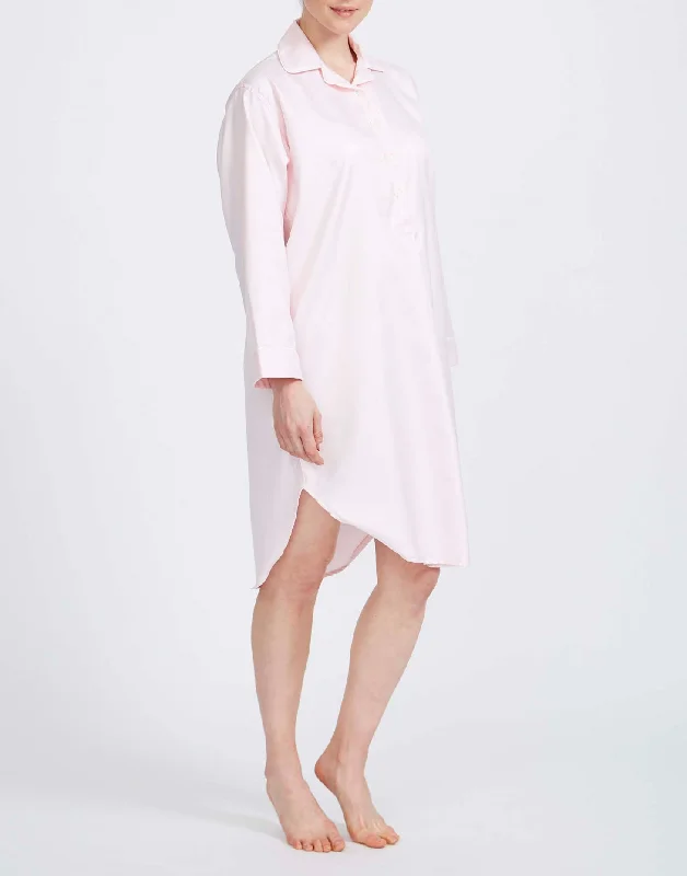 womens-rosewater-pink-herringbone-nightshirt